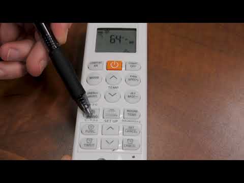 How to Use Your LG Ductless Remote Control