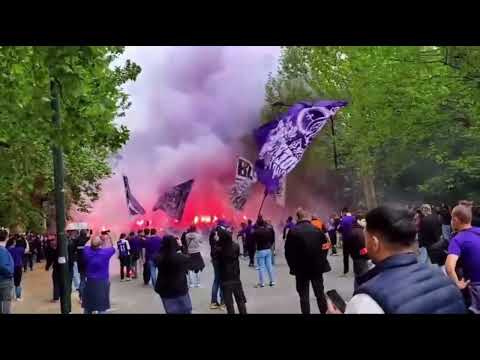 Brugge-Anderlecht - RIOTS + Pyro/CorteoAtmosphere