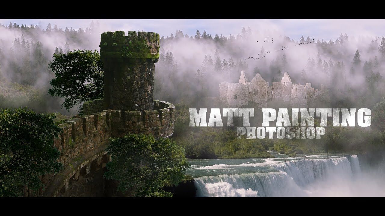 Fantasy Matte Painting Tutorial !! Compositing !! #Adobe_Photoshop_Edits