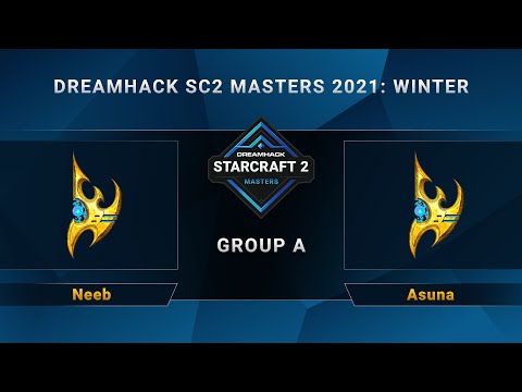 SC2 - Neeb vs. Asuna - Group A - DreamHack SC2 Masters 2021 Winter - NA