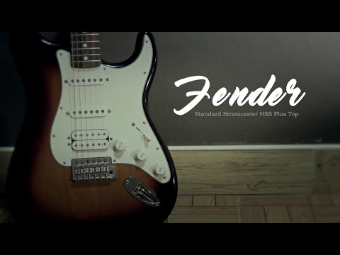 Видео-обзор товара Электрогитара Fender Standard Stratocaster Plus Top HSS Tobacco Sunburst