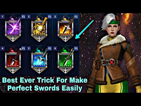 Best Ever Trick For Make Perfect Swords Easily - Marvel Future Fight