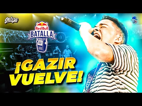 ERES UNA VER..GAZIR! - VUELVE POR LA RED BULL BATALLA - GAZIR VS JDR