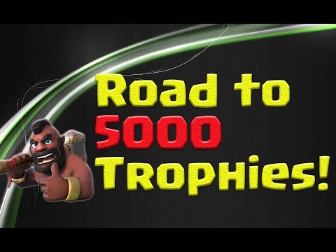 Clash Royale - Hit 5000 Trophies using 2.6 Hog Cycle Deck vs Nova France