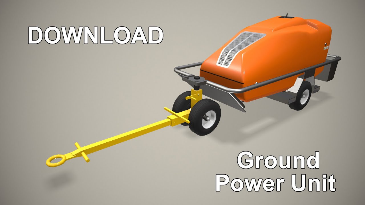 地上電源ユニット --368-- 3Dモデル