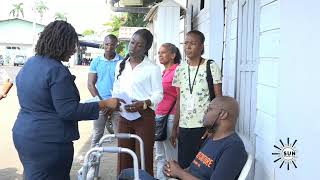 LIVE - Start distributie Moni Karta te Paramaribo I SUN WEB TV I