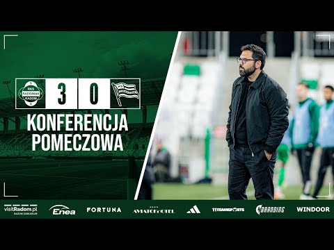 Konferencja prasowa po meczu Radomiak Radom - Cracovia 3:0 [RADOMIAK.TV]
