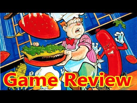 Burgertime NES Review - The No Swear Gamer Ep 479