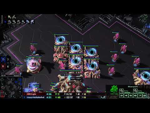 Starcraft 2 - TvP - HeRoMaRinE vs Light on Black Pink