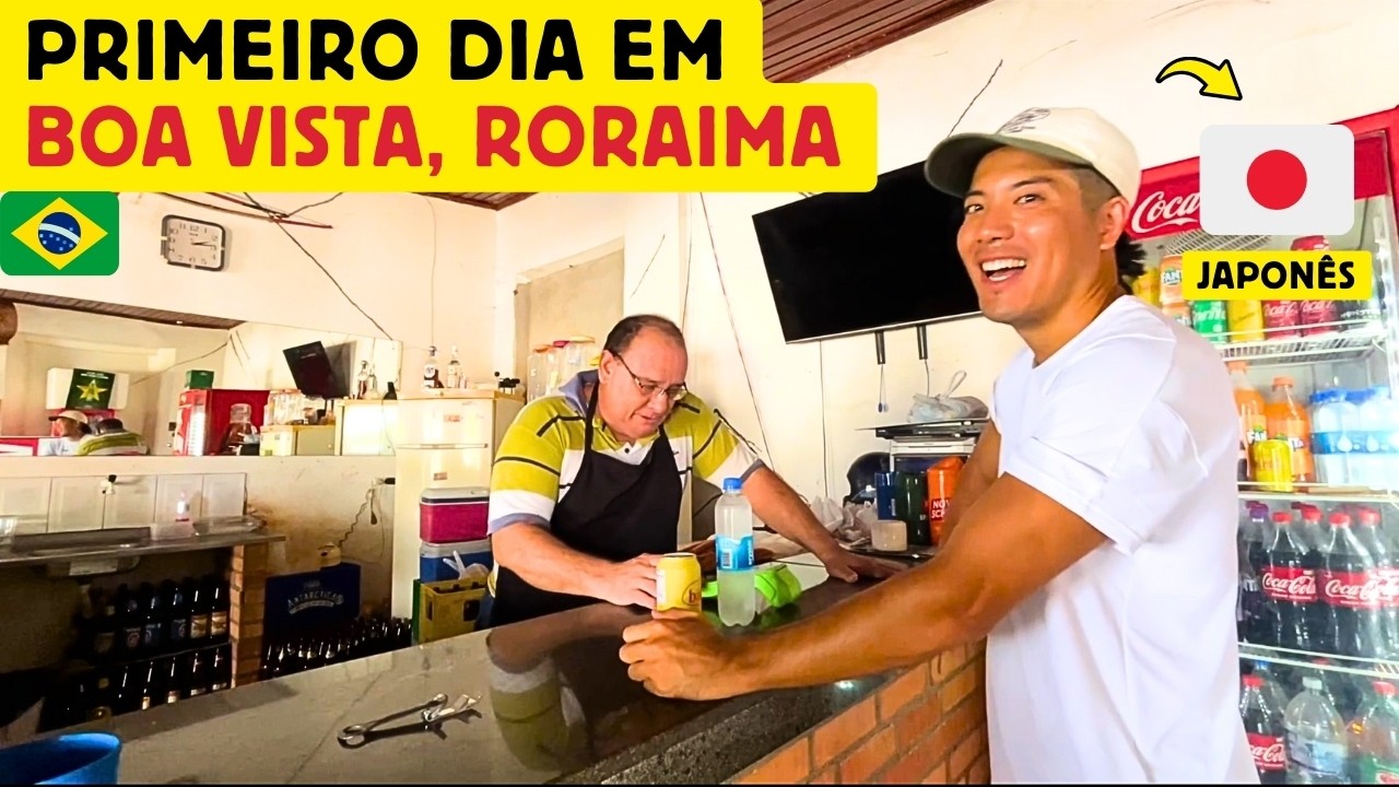 Primeiro dia de um japonês em Boa Vista, Roraima