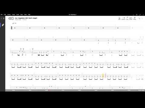 La ragazza dei tuoi sogni ( Ligabue ) ,Tablatura e base Senza Basso - Backing bass track - NO BASS