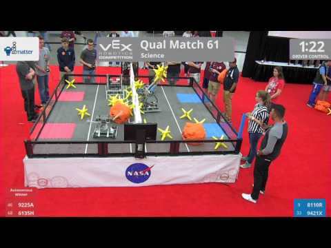 2017 VRC Sci Q61 - 9225A 6135H vs 8110R 9421X - 26 to 25