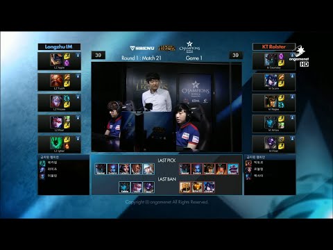 LZ vs KT Game 1 Highlights - LONGZHU IM vs KT ROLSTER - Week 3 LCK Champions Korea Summer 2015