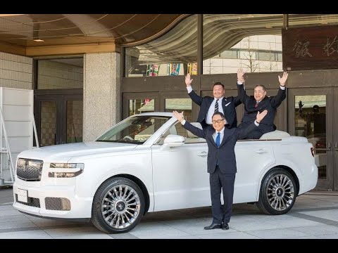 Thumbnail for Toyota Debuts Ultra-Luxurious SUV Convertible For Sumo Champion by Toyota Crown Convertible