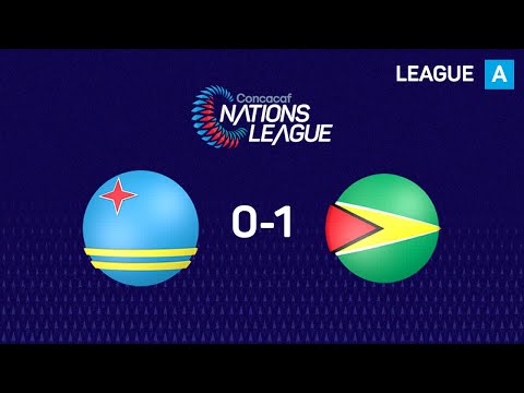&#128064; Watch the best moments of Guyana's 1-0 v...