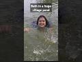 21 Bath With Women Weaver In Their Village Pond Rhythmsofindia Ytshorts