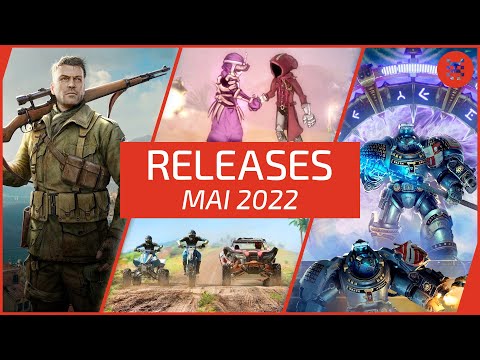 Neue SPIELE im MAI 2022 für PS4, PS5, Xbox One, Xbox Series X, Nintendo Switch & PC