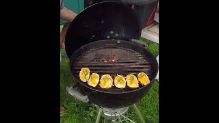 Twice Baked Potatoes On The Weber Kettle