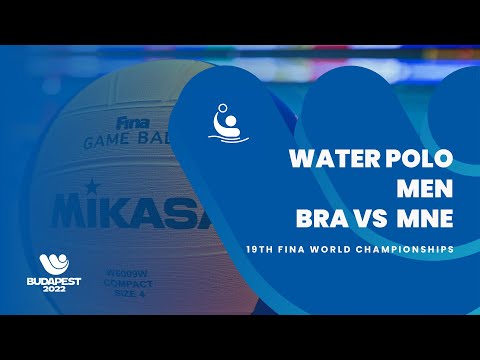 Плавание Water Polo | Men | BRA vs MNE | Prelim |19th FINA World Championships | Budapest