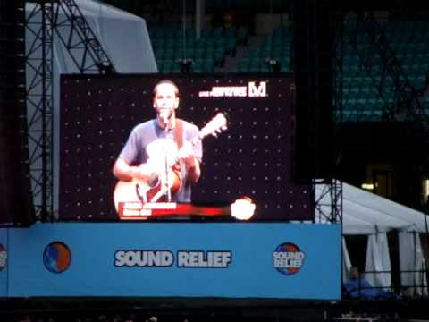Jack Johnson—Banana Pancakes— MCG feed @ Sydney SCG Sound Relief--2009-03-14
