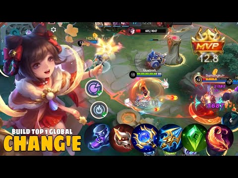 Full Magic Damage! Chang’e Best Build and Emblem 100% Broken ~ Build Top 1 Global Chang’e ~ MLBB
