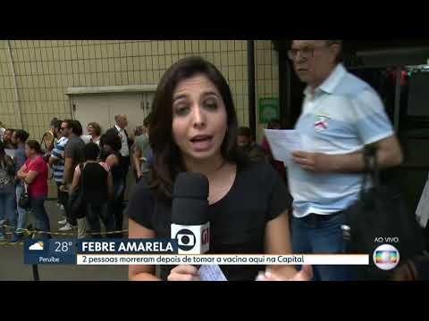 SP tem 2 mortes confirmadas por reação à vacina de febre amarela