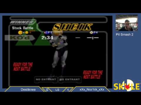 Pit Smash 3.2 - N0z1ck(Sheik) vs Destinkee(Falco)