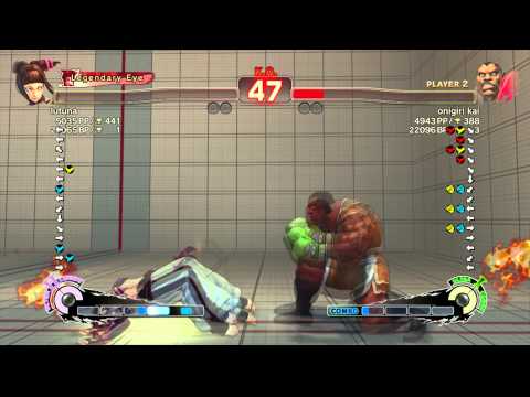 SSFIVAE~ Juri (lutuna) vs.  Balrog (onigirl kai) HD