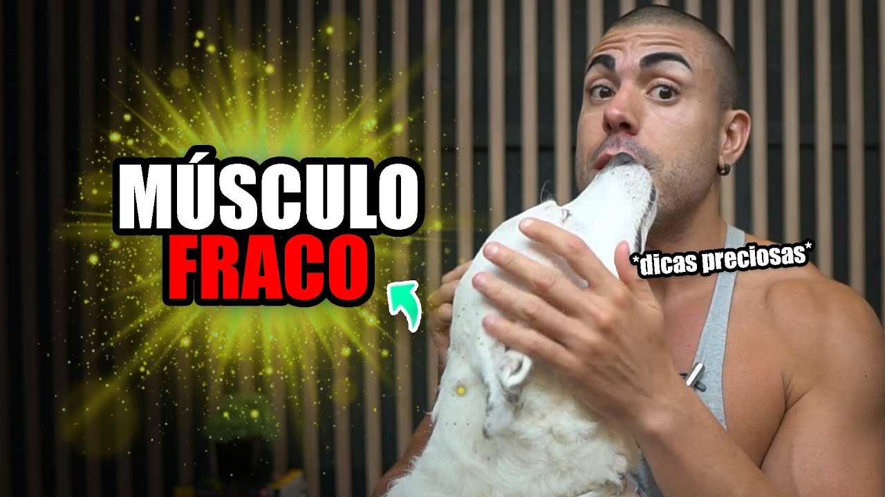 3 técnicas para evoluir músculos fracos