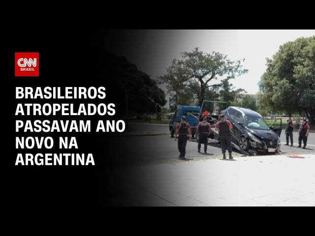 Brasileiros atropelados passavam Ano Novo na Argentina | CNN NOVO DIA