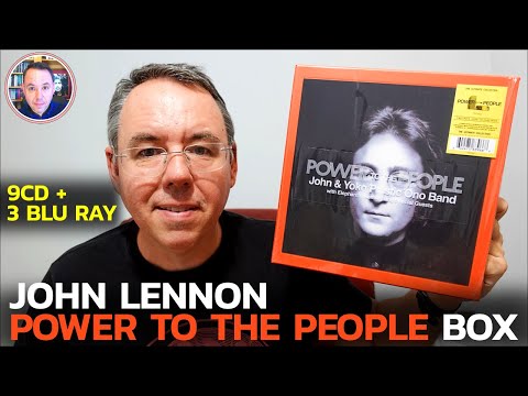 John Lennon POWER TO THE PEOPLE *Full Music Review* & Unboxing 9CD + 3 Blu Ray
