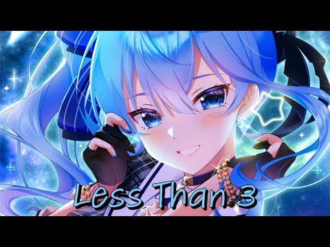 Nightcore Less Than 3 (S3RL ft. Sara)