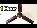 1 HOUR Relaxing Ceiling FAN sound to SLEEP | Fan Sound ASMR | Sounds2Relax
