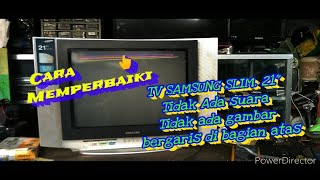 Download lagu cara memperbaiki tv samsung slim 21 tdk ada gambar dan bergaris di atas layar mp3