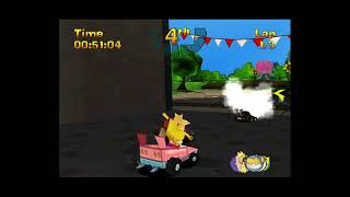 Nicktoons Racing - PS1 Gameplay - Race for Fun - Rancid Raceway