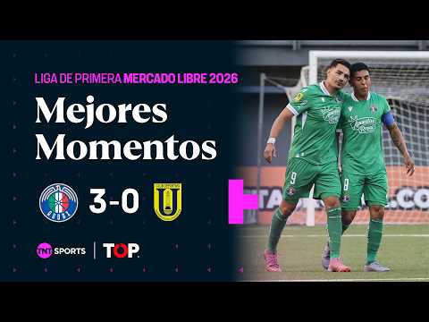 Compacto TOP | 🟢⚪ Audax I. 3-0 🟡🔵 U. de Concepción | Liga de Primera Mercado Libre 2026 - Fecha 2