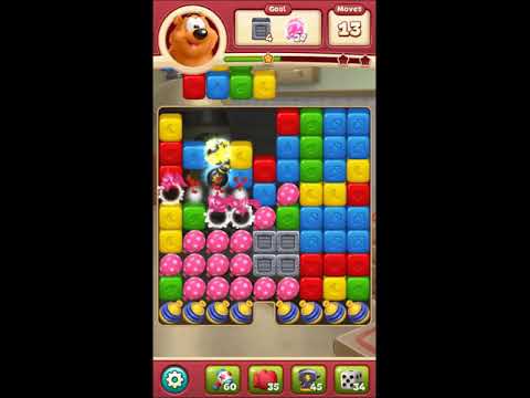 Toon Blast Level 2744 - NO BOOSTERS 🐻🐺🐱 | SKILLGAMING ✔️