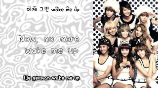 Girls&#39; Generation/SNSD (소녀시대)- Wake Up Eng/Rom/Han
