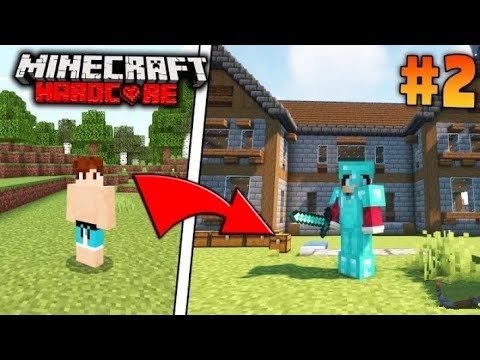 cute world  - I Turned OVERPOWERED in Minecraft Hardcore #2 #minecraft #minecraftworld #minecraftmemes #gaming