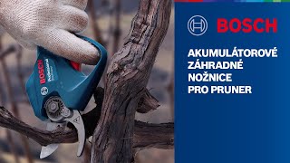 BOSCH Pro Pruner, set 2 x akumulátor GBA 12V 3,0Ah + 1 x nabíjačka GAL 12V-20