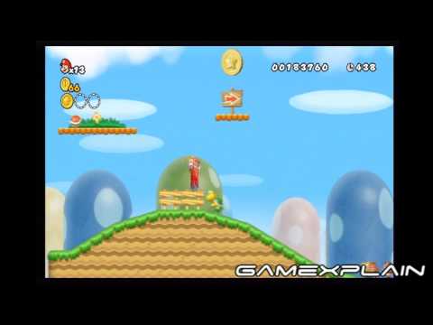 New Super Mario Bros. Wii Level 1-1 Star Coins