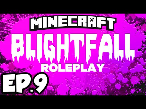 Blightfall: Minecraft Modded Adventure Ep.9 - REDWOOD CITY!!! (Modded Roleplay)
