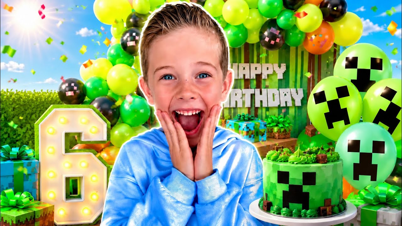 HE TURNED 6 YEARS OLD!! MY SONS DREAM BIRTHDAY SURPRISE!!