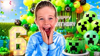 HE TURNED 6 YEARS OLD!! MY SONS DREAM BIRTHDAY SURPRISE!!