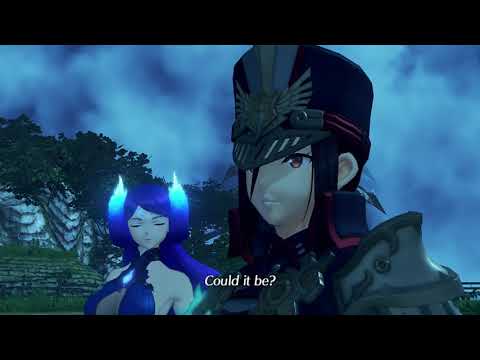 Xenoblade Chronicles 2 Cutscene 128 - A Rotting Titan... Pyra's There - JAPANESE