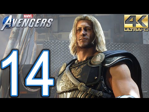 Marvel's AVENGERS PC 4K Walkthrough - Part 14 - Along Came A Spider, Condition Green, Mistaken Ident