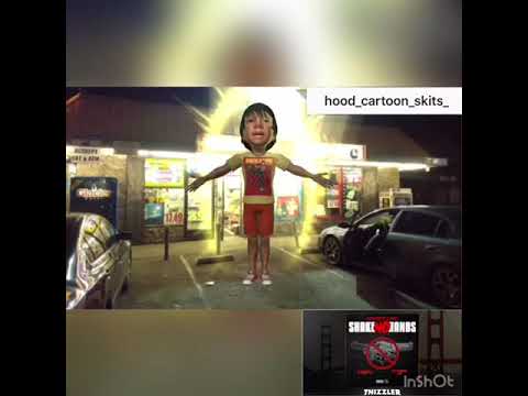 Benny x DJ Gutta Butta ft. ShooterGang JoJo & Robbioso- Shake No Hands - Hood Cartoon Clip