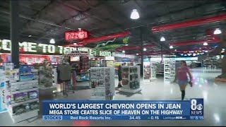 World's largest Chevron opens in Jean; 8 News NOW gets grand tour
