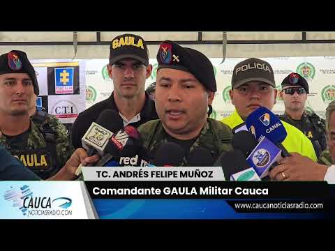 Policía Nacional desarticula presunta red dedicada al hurto de vehículos en Cauca