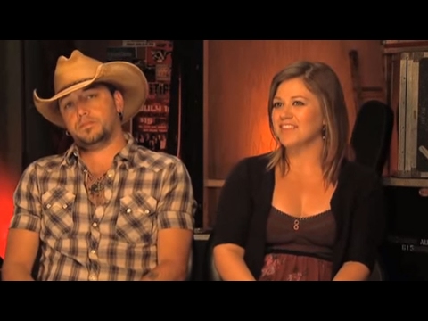 Jason Aldean & Kelly Clarkson | How Do You Describe Each Other? | CMA